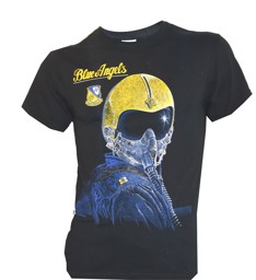 Picture of Blue Angels T-Shirt Head Diamand Loop